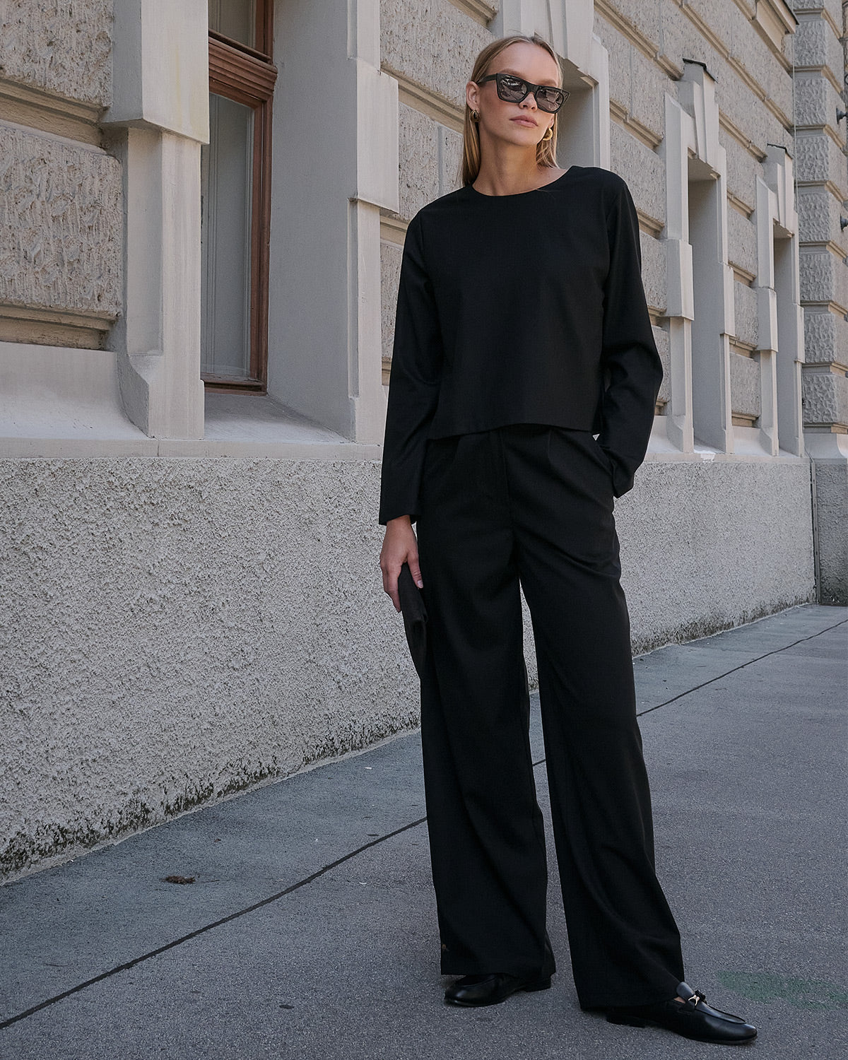 Mila.Vert Styling Tips: Smart Wide-Leg Trousers Styled for Autumn