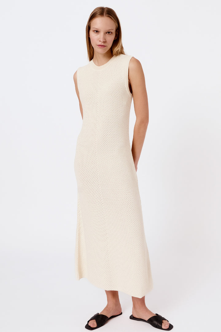 Knitted pinpoint dress