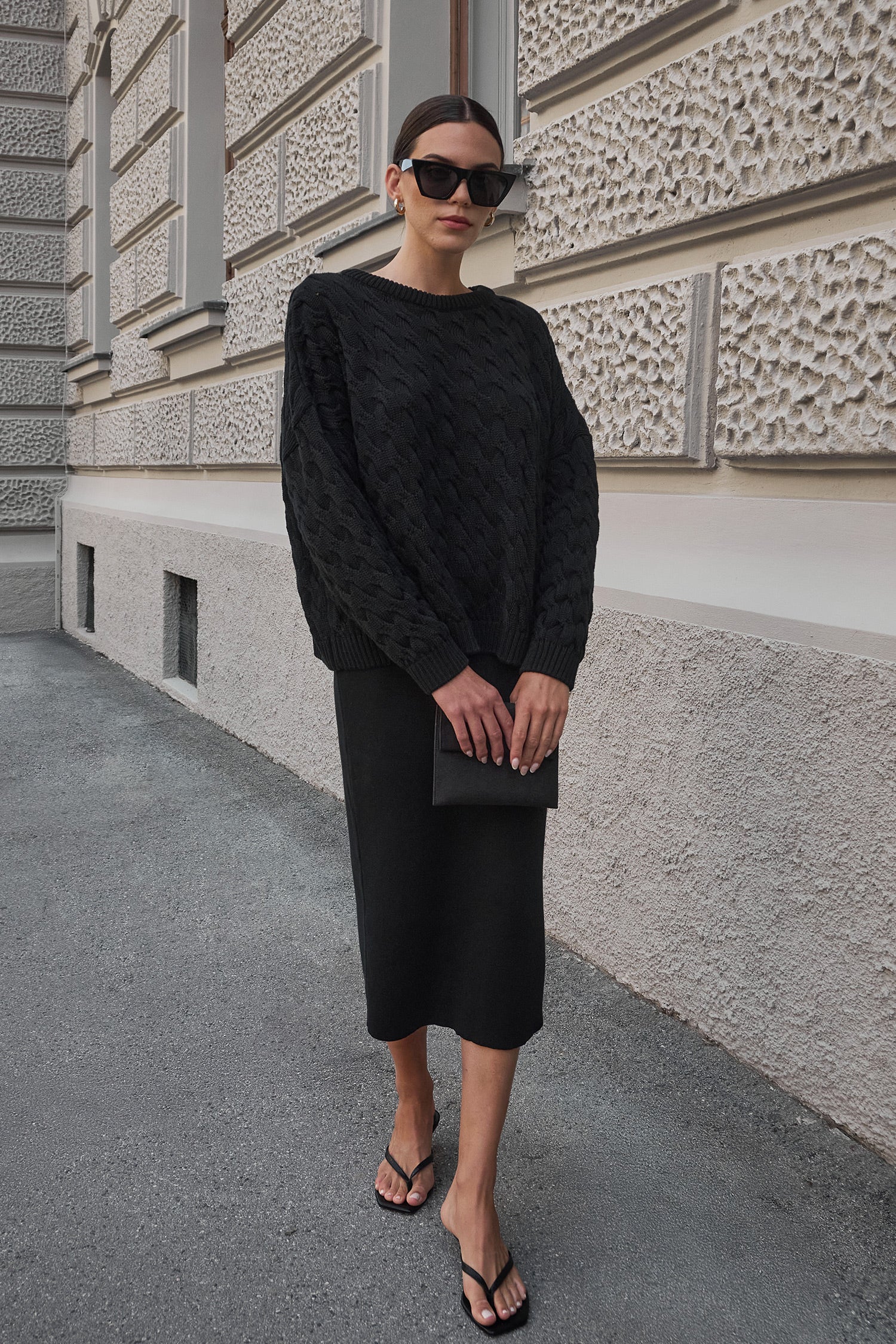 ニット+セーター todayful Oversize Braid Knit TODAYFUL（トゥデイフル）の「オーバーサイズブライドニット（ニット